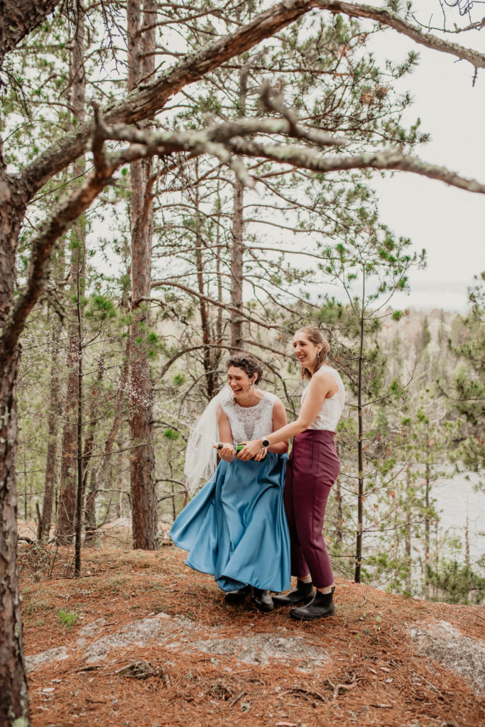 Eloping in Voyageurs National Park